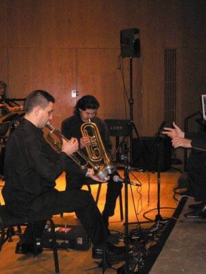 Spark Festival - February 2008.
Part of Hyperion Ensemble on tour with Ana-Maria Avram / Iancu Dumitrescu, and Tim Hodgkinson. University of Minnesota